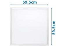 Pannello luminoso LED  40w 4000k (dimensioni: 595*595*9mm)telaio bianco latte - 100300QNX - O01078