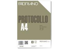 Protocollo A4 1rigo c/margine 200fg 60gr fabriano - O01397