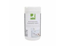 Salviette detergenti per lavagne bianche Q-Connect Barattolo da 100 salviette KF17449A - P00527