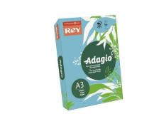 Carta colorata A3 INTERNATIONAL PAPER Rey Adagio blu tenue 48 - R02647