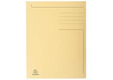 Cartelline a 3 lembi Forever® 24,5x35 cm giallo - R05228