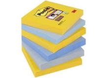 Foglietti riposizionabili a forte adesività Post-it® giallo oro -blu - R05833