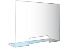 Pannello protettivo formato 100x60 cm Fargrafica trasparente - R06257