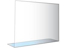 Pannello protettivo prolunga formato 100x60 cm Fargrafica trasparente - R06258