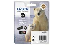 Cartuccia Epson 26XL/blister RS+AM+RF (C13T26314020) nero fotografico - U00293