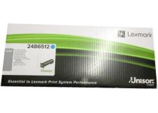 Toner Lexmark 24B6512 ciano - U00403