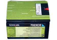 Toner Lexmark 702XCE (70C2XCE) ciano - U00405