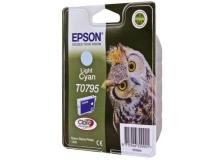 Cartuccia Epson T0795/blister RS+RF (C13T07954020) ciano chiaro - U00472
