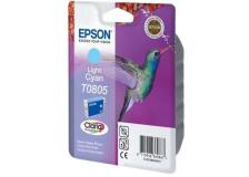 Cartuccia Epson T0805/blister RS+AM+RF (C13T08054021) ciano chiaro - U00473