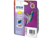 Cartuccia Epson T0804/blister RS+AM+RF (C13T08044021) giallo - U00667