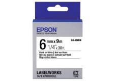 Nastro Epson LK-2WBN (C53S652003) bianco-nero - U01001