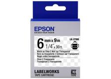 Nastro Epson LK-2TBN (C53S652004) nero-trasparente - U01002