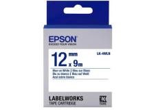 Nastro Epson LK-4WLN (C53S654022) bianco-blu - U01017