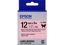 Nastro Epson LK-4PBK (C53S654031) nero-rosa - U01019