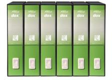 Registratori Dox 2 - dorso 8 cm - 23x34 cm - verde Greenery - D26226