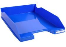 Vaschetta portacorrispondenza Iderama Exacompta - blu ghiaccio glossy - 34,7x25,5x6,5 cm - 113279D