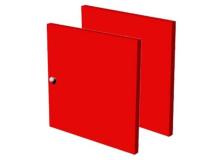 Artexport VESTA COLORE 2AMAXC/3 32,2x1,6x32,1 cm rosso