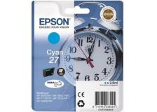 Cartuccia Epson 27/blister RF+AM (C13T27024020) ciano - Y09619