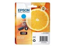 Cartuccia Epson T33/blister RS+AM+RF (C13T33424020) ciano - Y09648