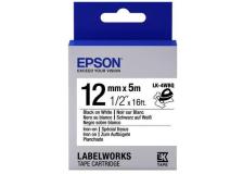 Nastro Epson LK-4WBQ (C53S654024) bianco-nero - Y09779