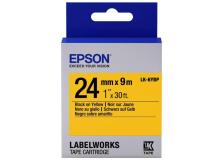 Nastro Epson LK-6YBP (C53S656005) giallo-nero - Y09784