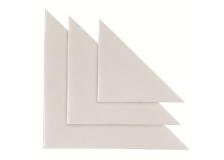 10 buste adesive tasca tr 17 triangolare 17x17cm - Z00073
