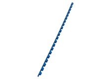 Scatola 100 dorsi spirale 6mm blu 21 anelli - Z00283