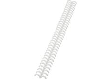 Scatola 50 dorsi clickbind 8mm bianco riapribile - Z00322