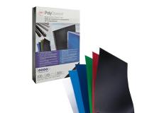 100 copertine polyopaque A4 300mic nero ppl - Z00339