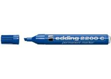 Marcatore edding 2200c blu p.scalpello - Z00368