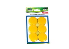 Blister 12 magneti mr-40 nero diam.40mm - Z00404