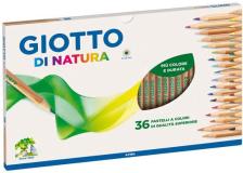 Astuccio 36 pastelli giotto di natura - Z00423