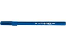 Scatola 12 pennarelli tratto office fine blu - Z00449