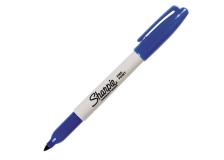 Marcatore sharpie blu permanente p.fine - Z00531