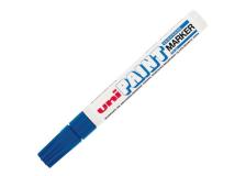 Marcatore uni paint px20 blu p. media a vernice - Z00646