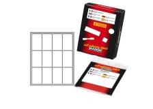 Etichetta adesiva bianca 46x27mm (10fogli x 12etichette) markin - Z00696