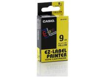 Nastro casio 9mm x 8mt nero su giallo - Z01259