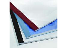 100 cartelline termiche 4mm blu business line leather - Z01563