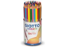 Barattolo 84 pastelli giotto laccato fsc - Z01612