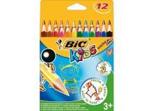 Astuccio 12 matite kids evolution triangle bic - Z01989
