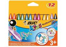 Astuccio 12 pastelli kids plastidecor triangle bic - Z01992