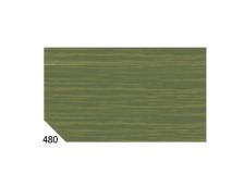 10rt carta crespa verde oliva 480 (50x250cm) gr.60 sadoch - Z02029