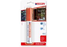 Marcatore edding 4090 rosso p.scalpello - gesso liquido - Z02148