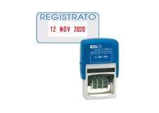 Timbro datario + registrato s260/l3 autoinc.colop blister - Z02240