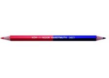 Scatola 12 matite bicolore grossa rosso-blu h3423 kohinoor - Z02768