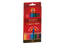 Astuccio 12 matite colorate acquarello kohinoor - Z02798