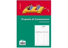Blocco copia commissioni 29,7x21 100fogli uso mano e5236 edipro - Z02906
