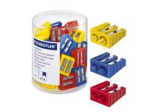 Barattolo 50 temperamatite 2 fori colorati staedtler - Z02931