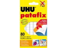 Blister 80 supporti gomma adesiva uhu patafix bianco - Z02975