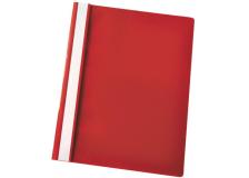 Cartellina ppl con fermafogli 21x29,7 rosso report file esselte - Z03298